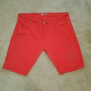Orange apple bottoms capris